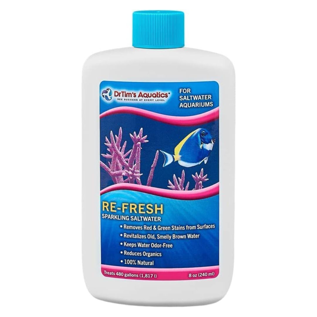 DrTim Aquatics Natural Fish Tank Sanitizer and Revitalizer Conditioner 8oz