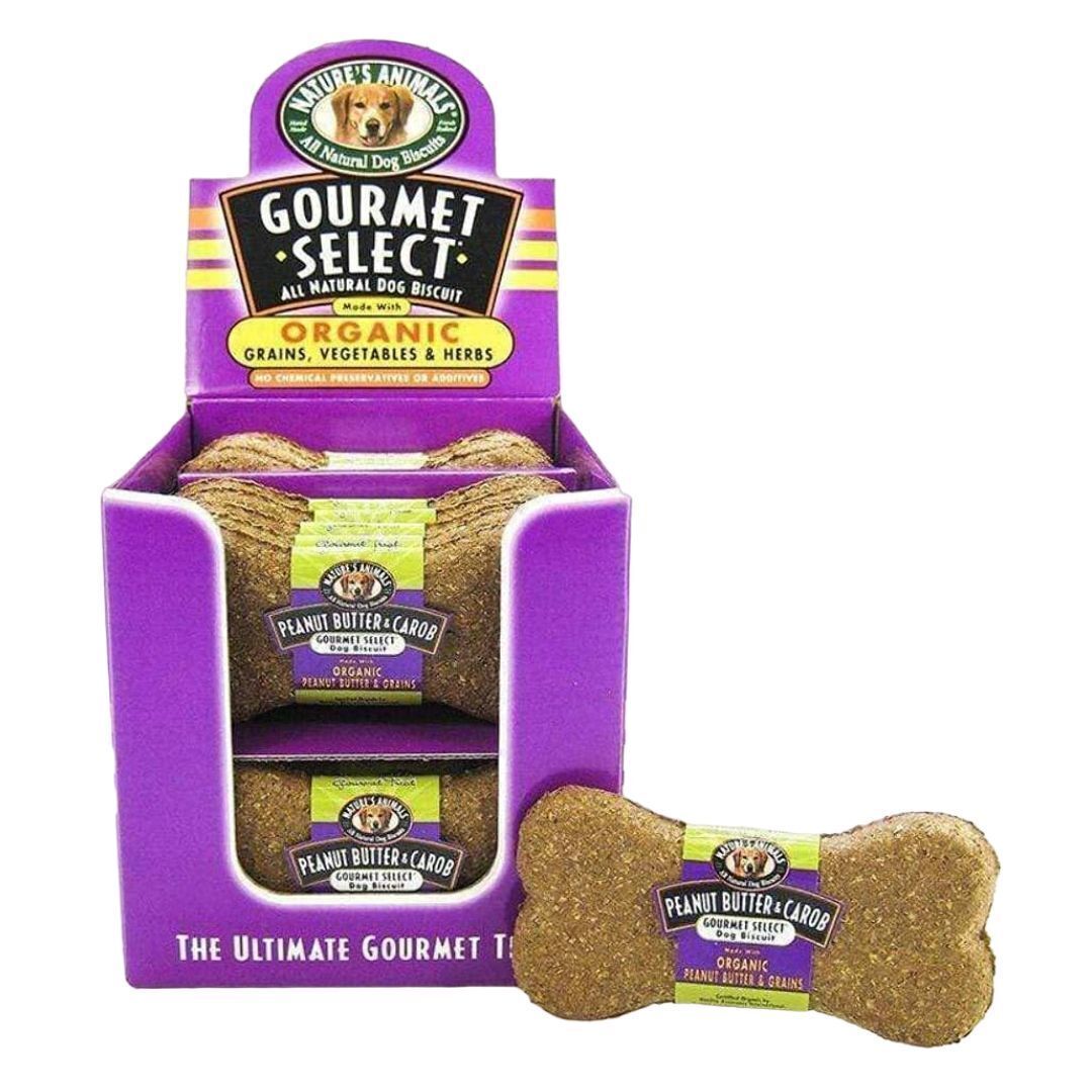 Nature Animals Gourmet Select Dog Biscuit Display, 24 pcs
