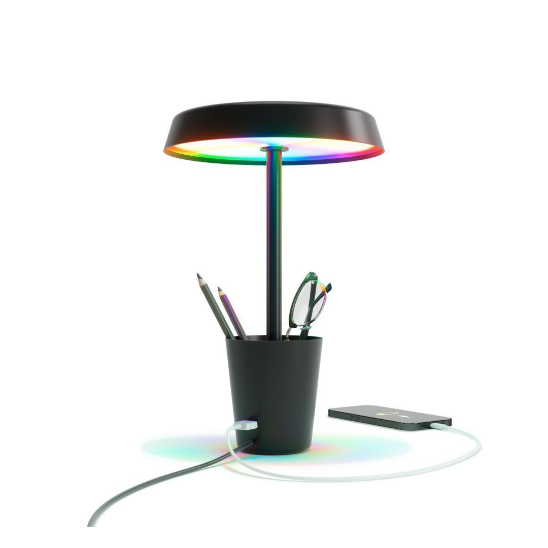CUP LAMP BLACK