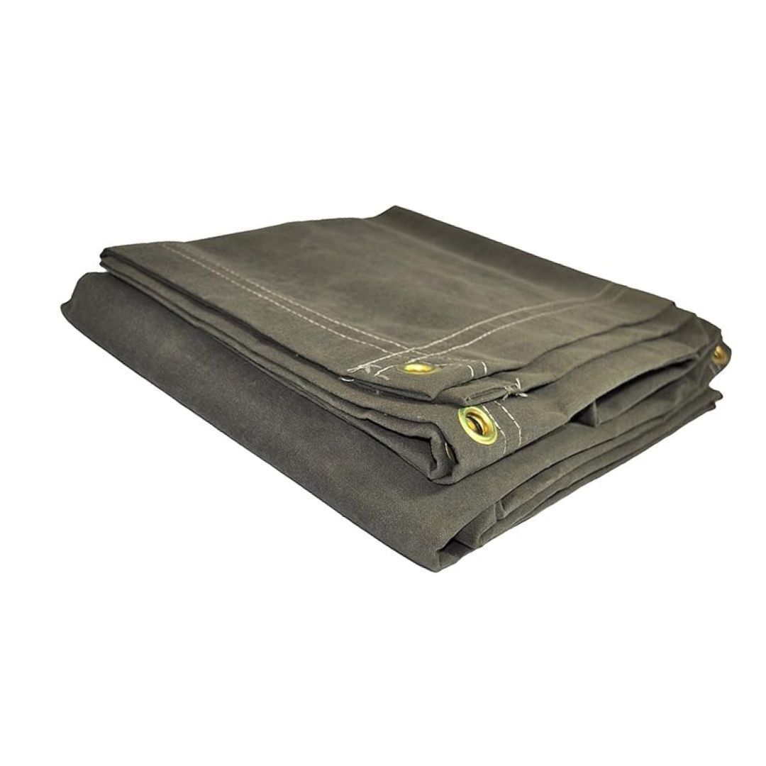 Dry Top 60810 Canvas Tarp, 8x10 Feet, Olive Green Drab