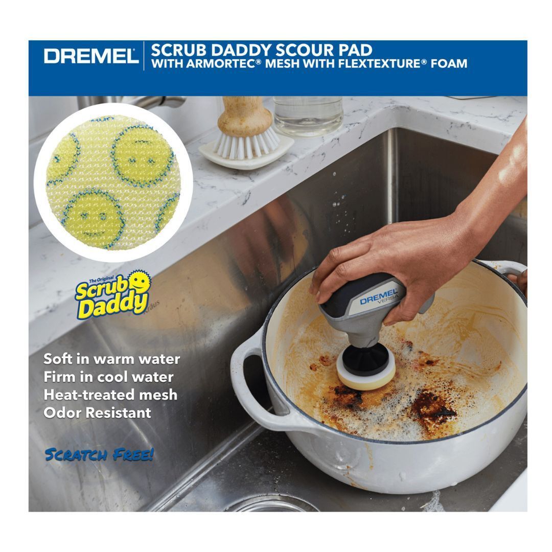 Dremel - PC360-5 Versa Scrub Daddy 5 piece Accessory Kit