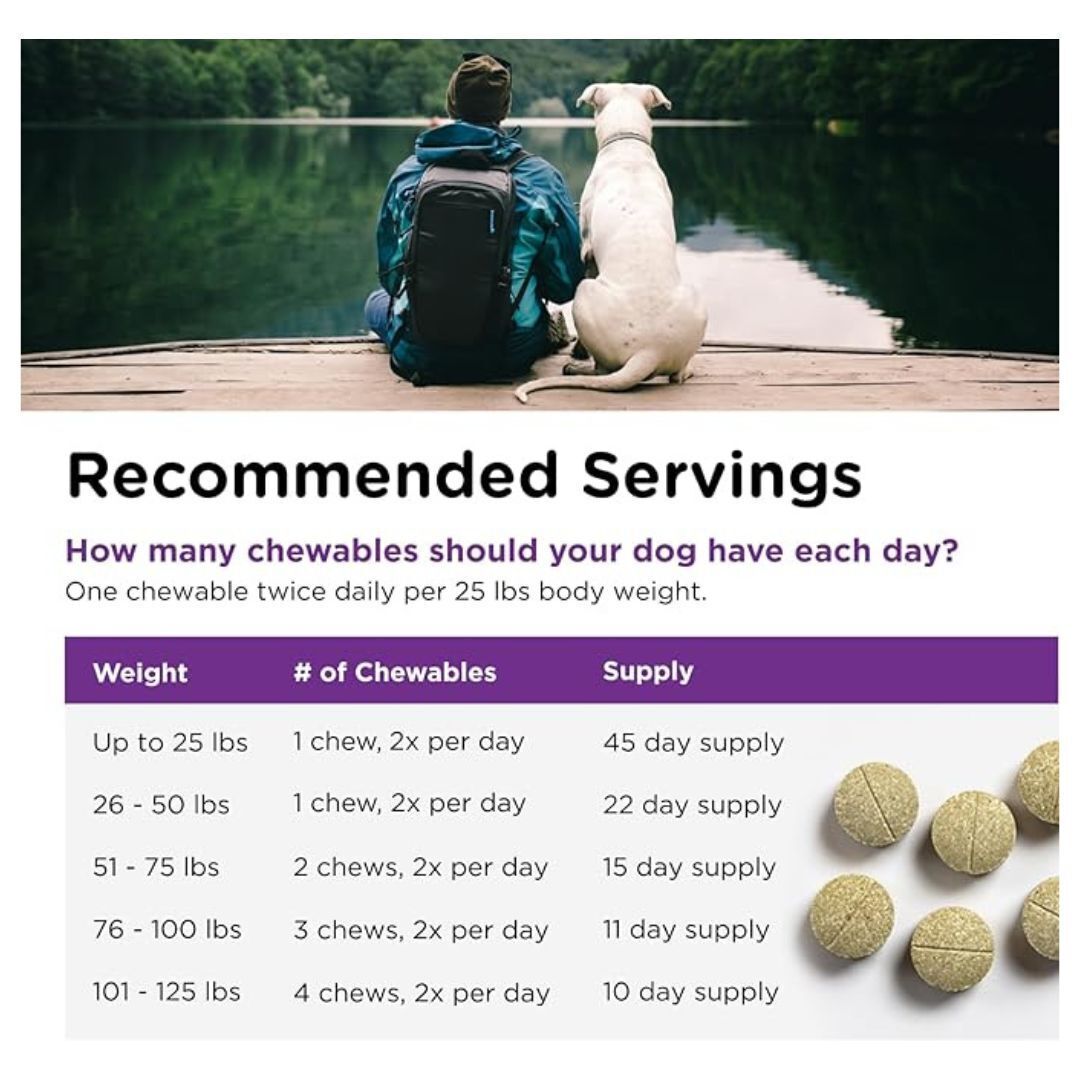 Nutri-Vet Bladder Control Supplement for Dogs 90 Chewable Tablets