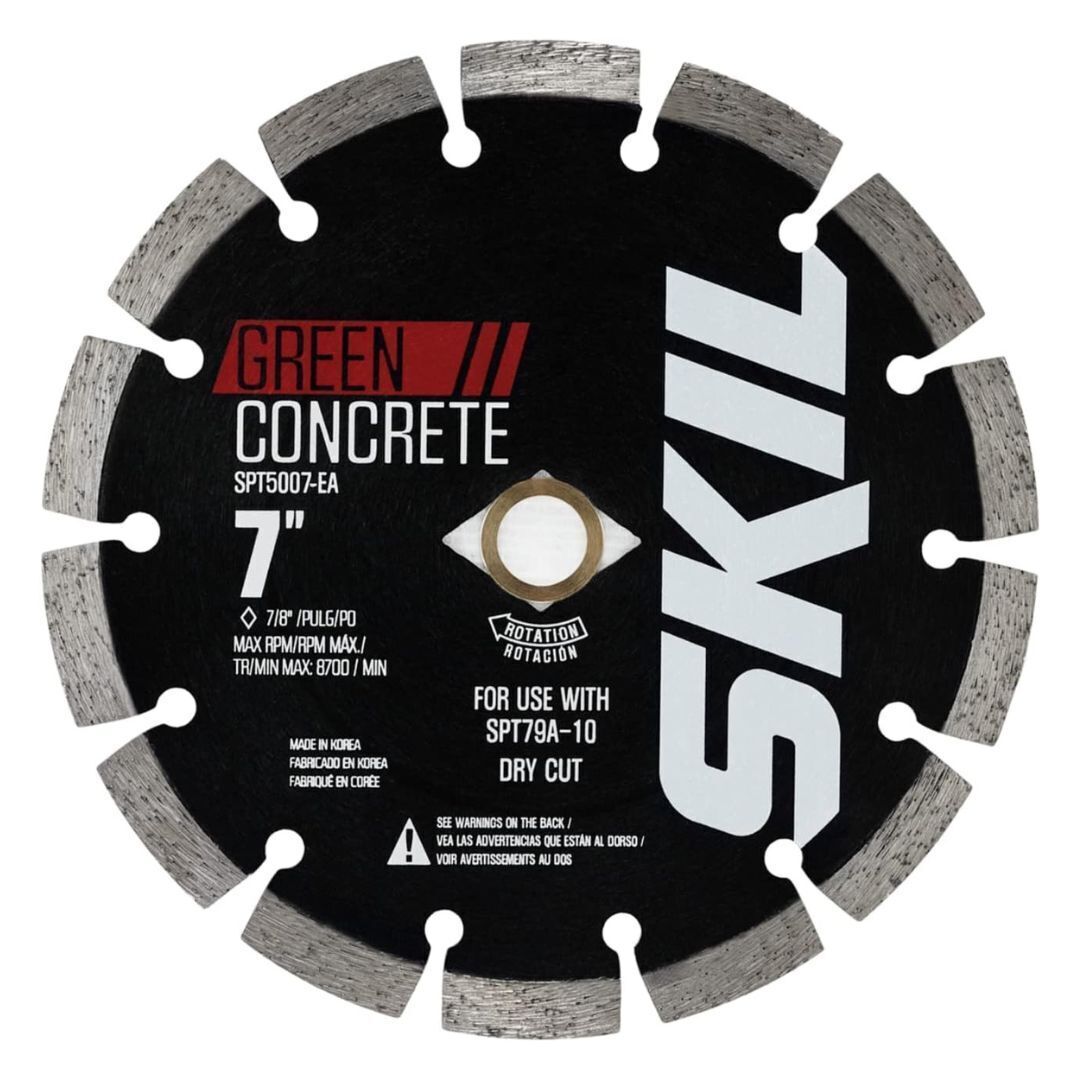 SKIL SPT5007-EA Concrete Saw Green Cut Early Entry Attachment Kit