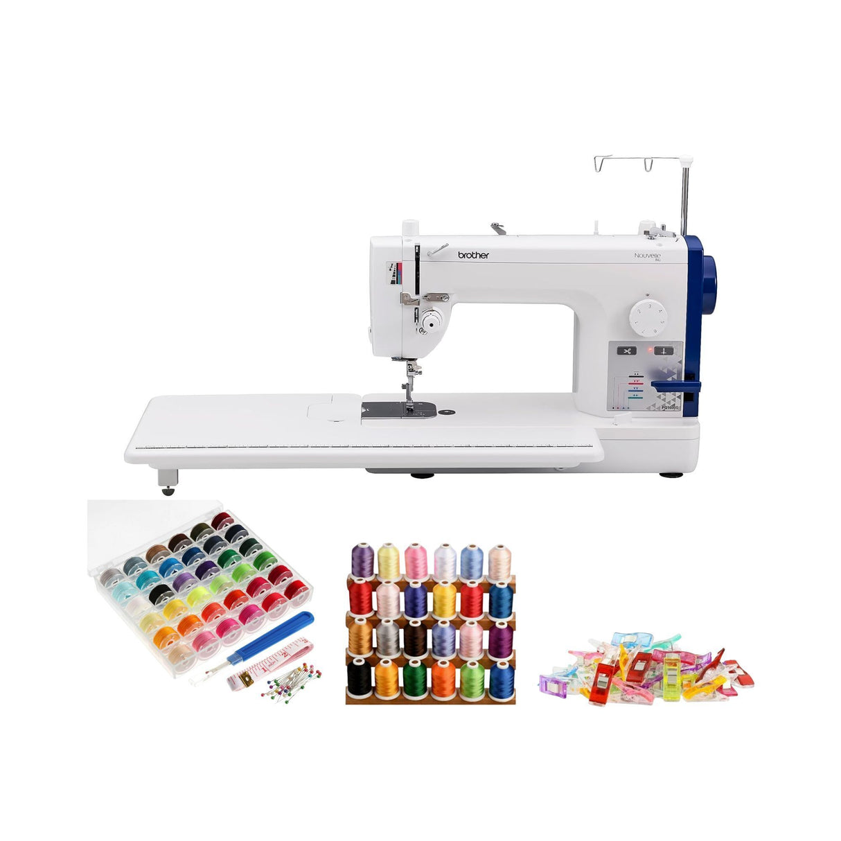Brother PQ1600S Straight Stitch Sewing and Quilting Machine with Case