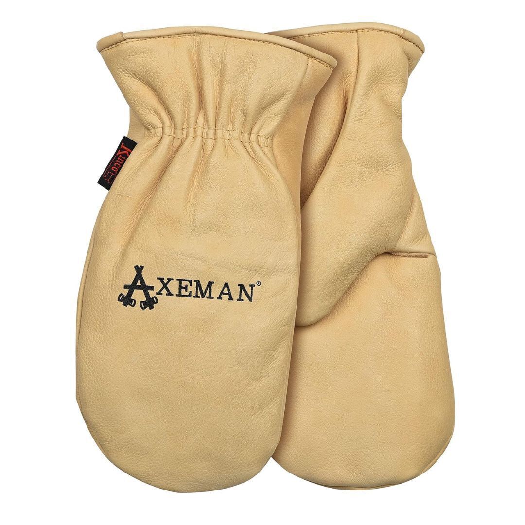 Kinco Lined Cowhide Leather Cold Weather Mittens, signature Heatkeep
