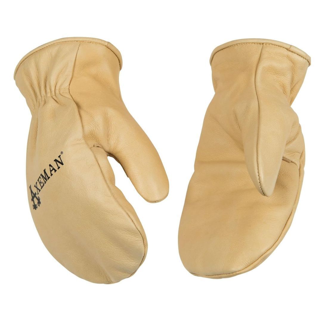 Kinco Lined Cowhide Leather Cold Weather Mittens, signature Heatkeep