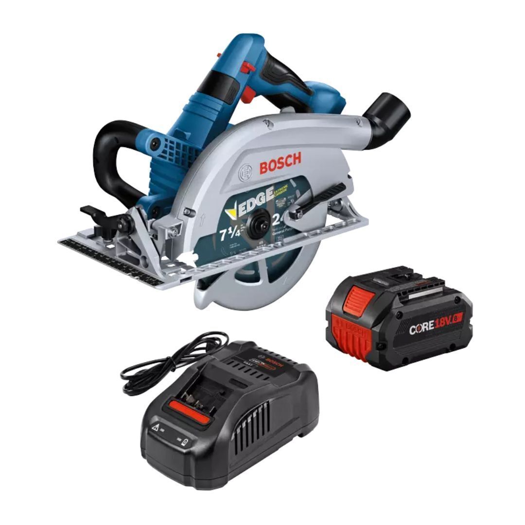BOSCH GKS18V-26LB14 PROFACTOR 18V Blade-Left 7-1/4 In. Circular Saw Kit Bundle