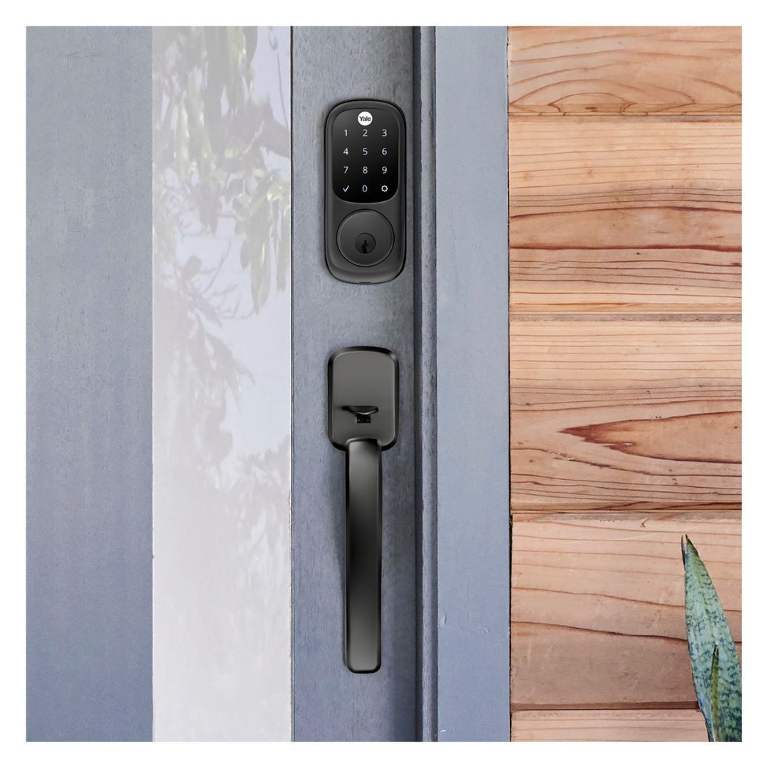 Yale Assure Lock Touchscreen Keypad Door Lock (Black Suede)