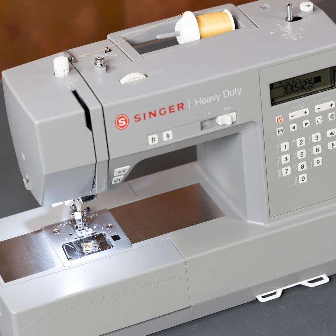 SINGER | HD6700C Electronic Heavy Duty Sewing Machine with 411-Stitch