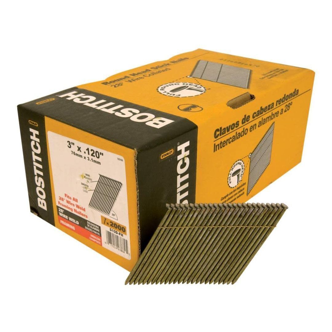 Bostitch 3-In X 0.120 Offset Round Head Wire Weld Framing Nail