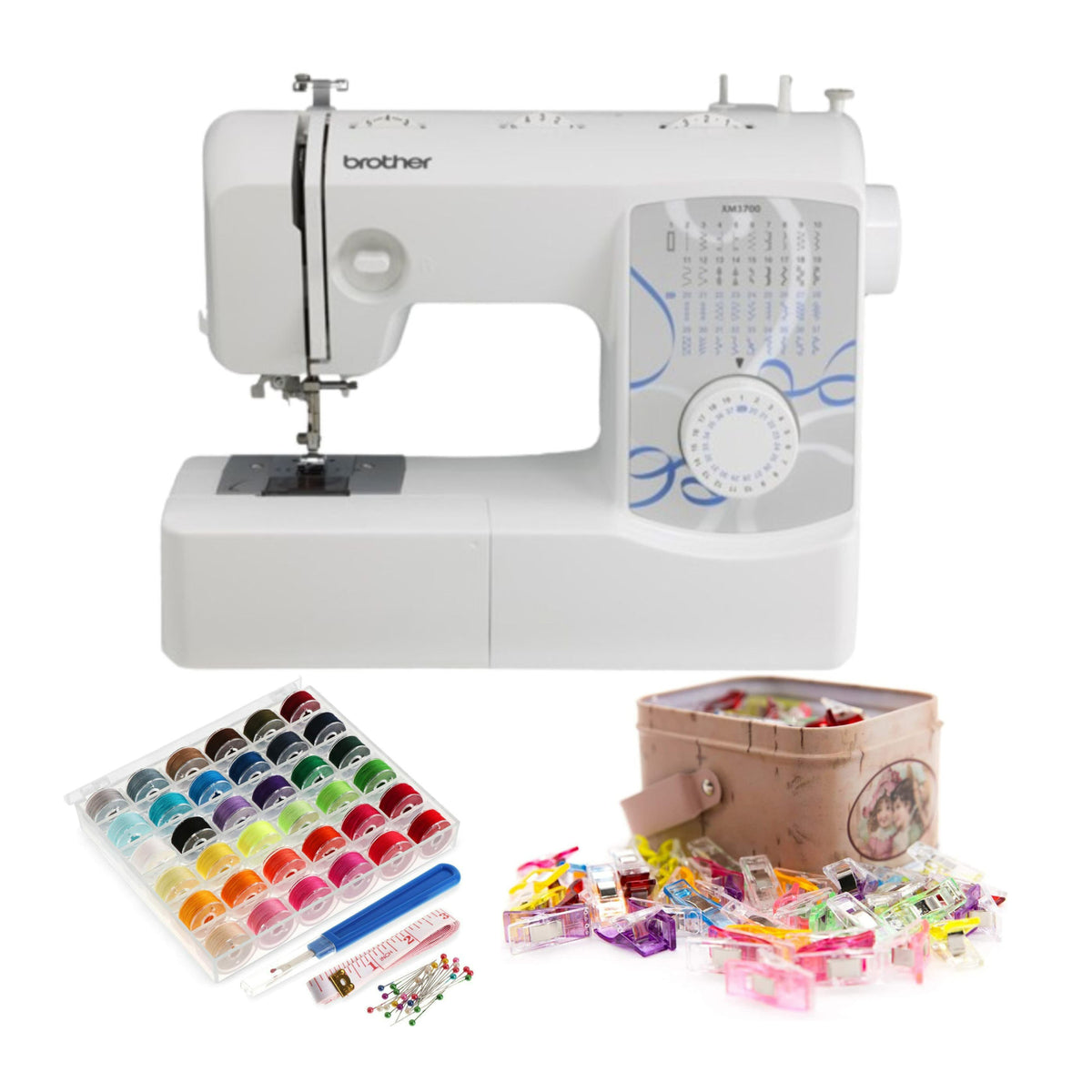 Brother XM3700 74-Stitch Function Free Arm Sewing Machine