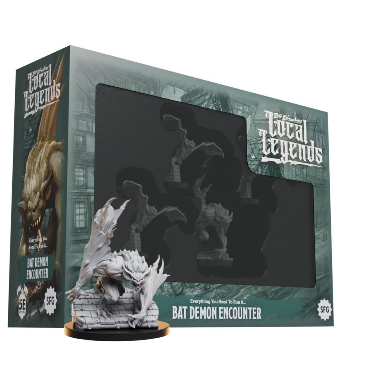 Epic Encounters - Local Legends Tavern Kit with Local Legends Bundle and Paint Set (6 Items)