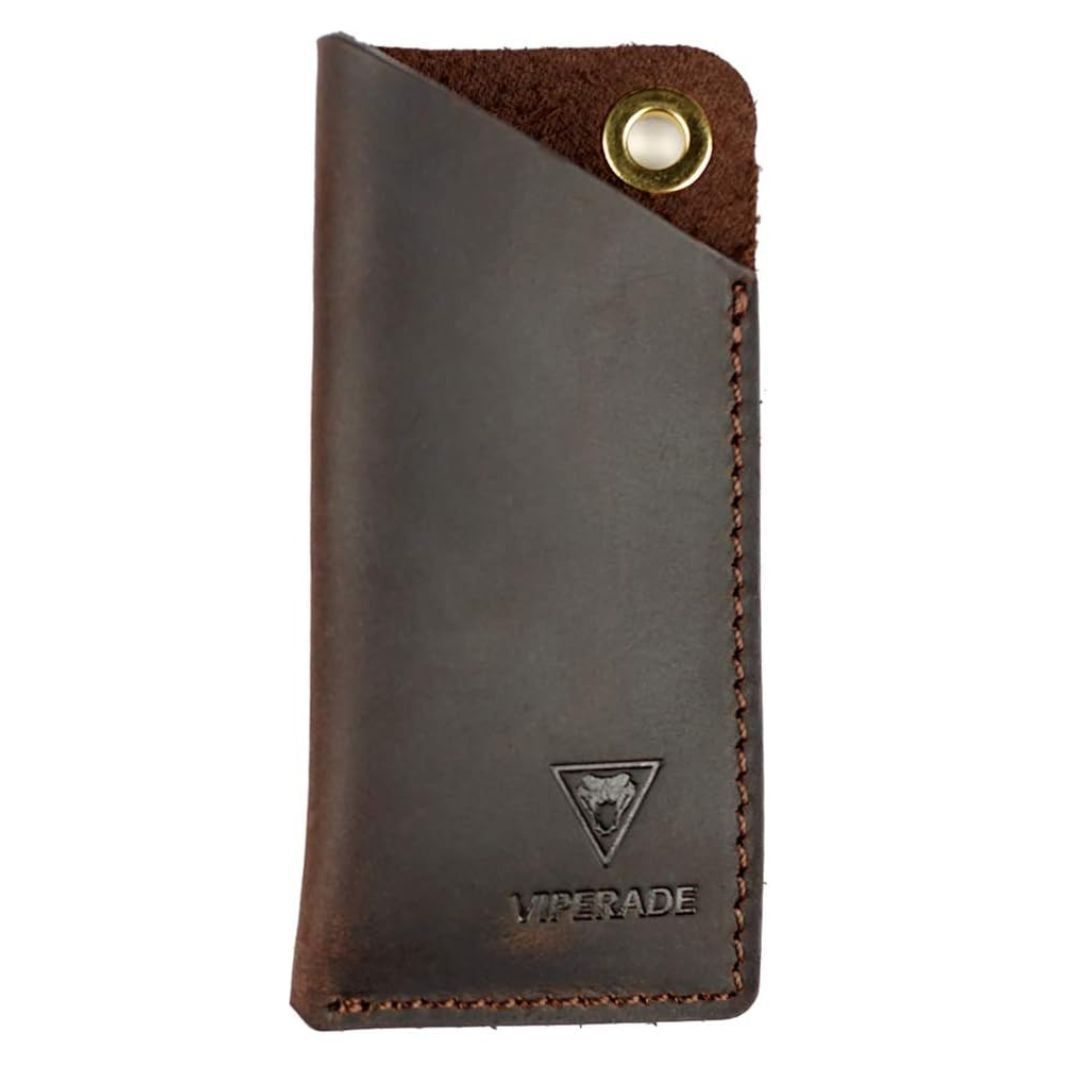 VIPERADE PJ11 Leather EDC Pocket Slip for Folding Knife, Mini Knife/Flashlight/Multitool