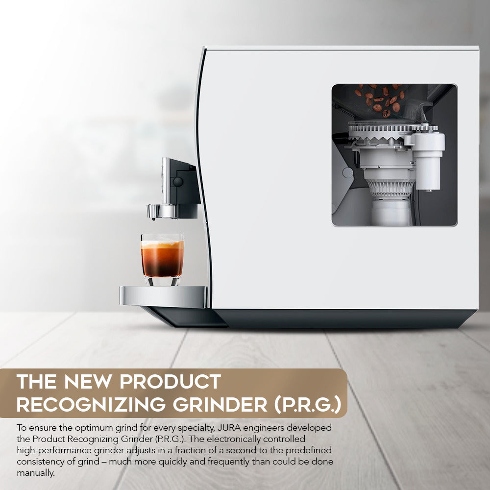 Jura Z10 Automatic Coffee Machine with Product Recognizing Grinder and One-Touch