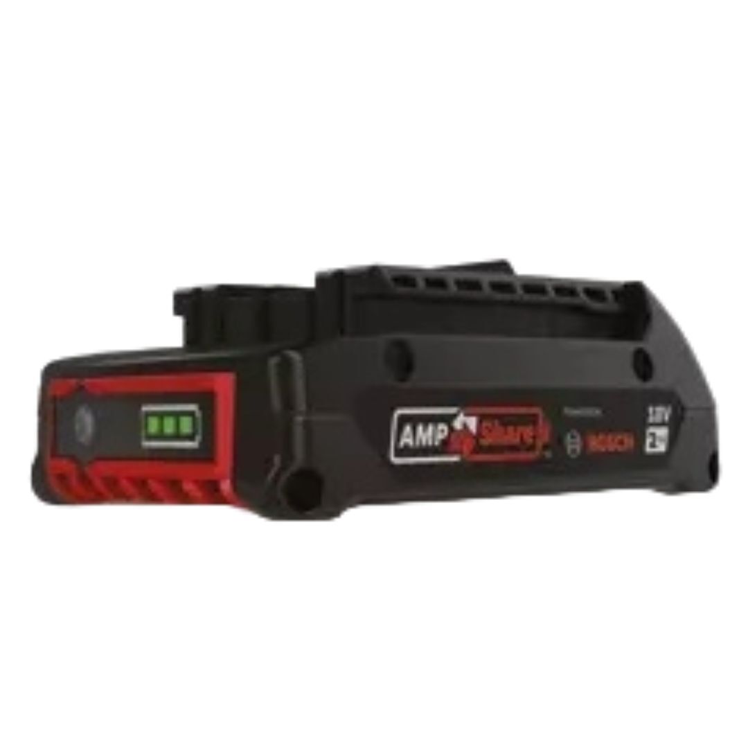 Bosch 18V Lithium-Ion SlimPack Battery (2.0 Ah) - 2 Pack Bundle