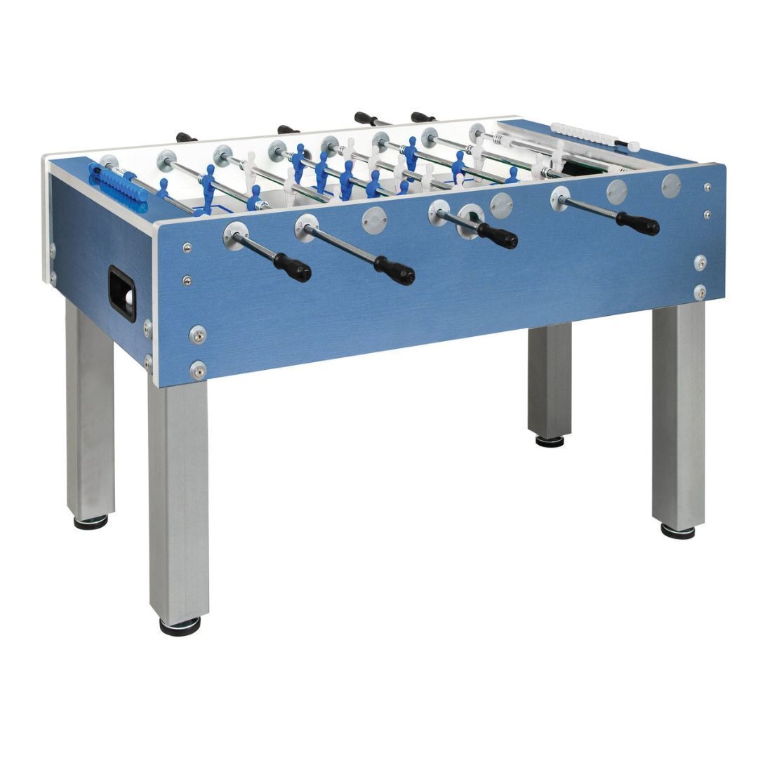 Garlando - G-500 Weatherproof Indoor & Outdoor Premium Foosball Table (Blue)