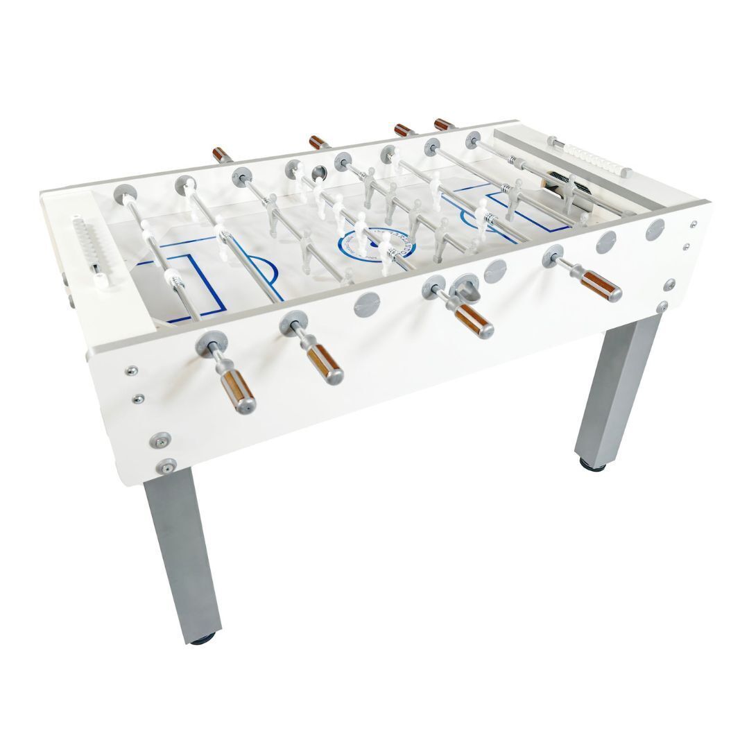 Garlando - G-500 Indoor Foosball Table (Pure White)