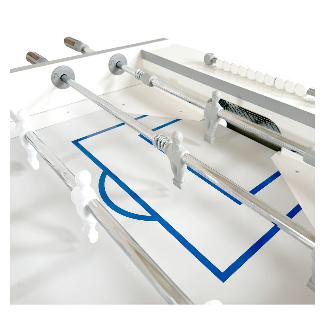 Garlando - G-500 Indoor Foosball Table (Pure White)