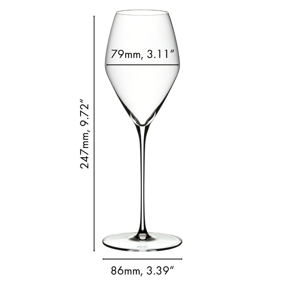 Riedel Veloce Rose Glasses (Set of 2)