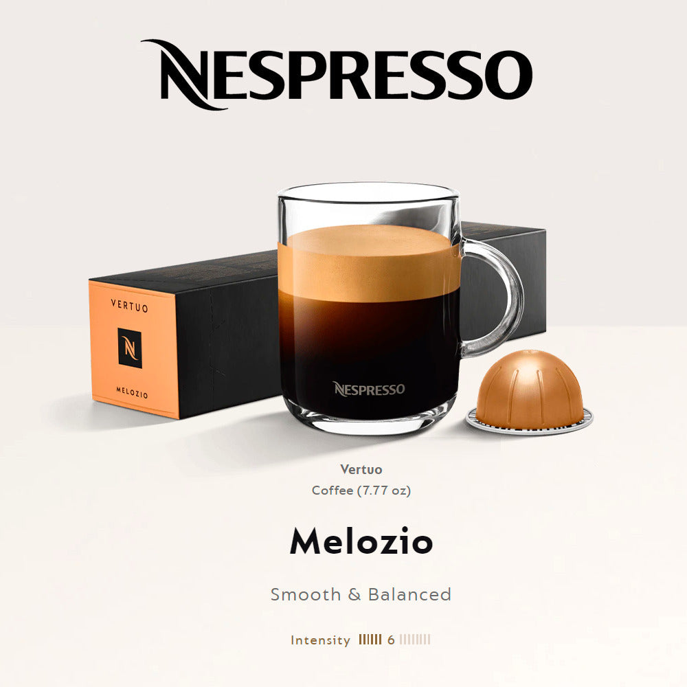 Nespresso Vertuo Melozio 10-Count Mild and Nutty 7 Fl Oz Coffee Capsules, 2 Pack