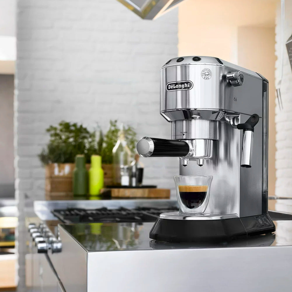 Delonghi EC680 Dedica 15-Bar Pump Espresso Machine - Coffee and Cappuccino Maker