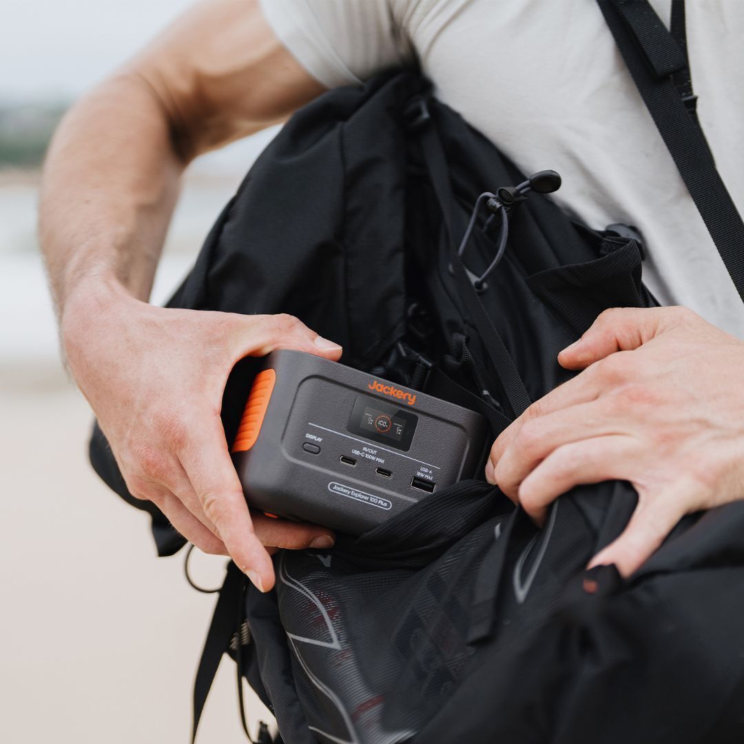 Jackery Explorer 100 Plus Portable Power Station with LiFePO4 Battery