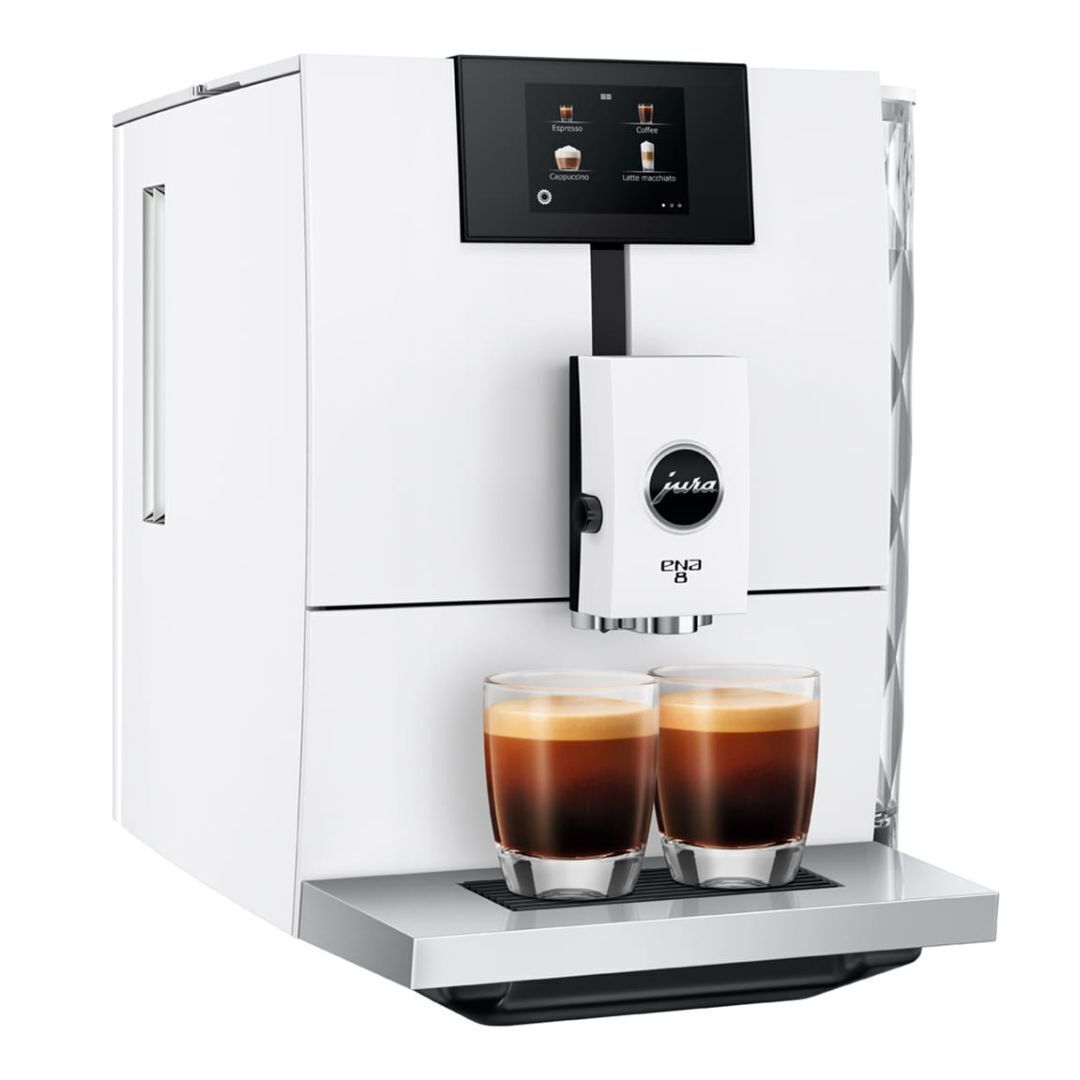 Jura ENA 8 Automatic Coffee Machine Nordic White