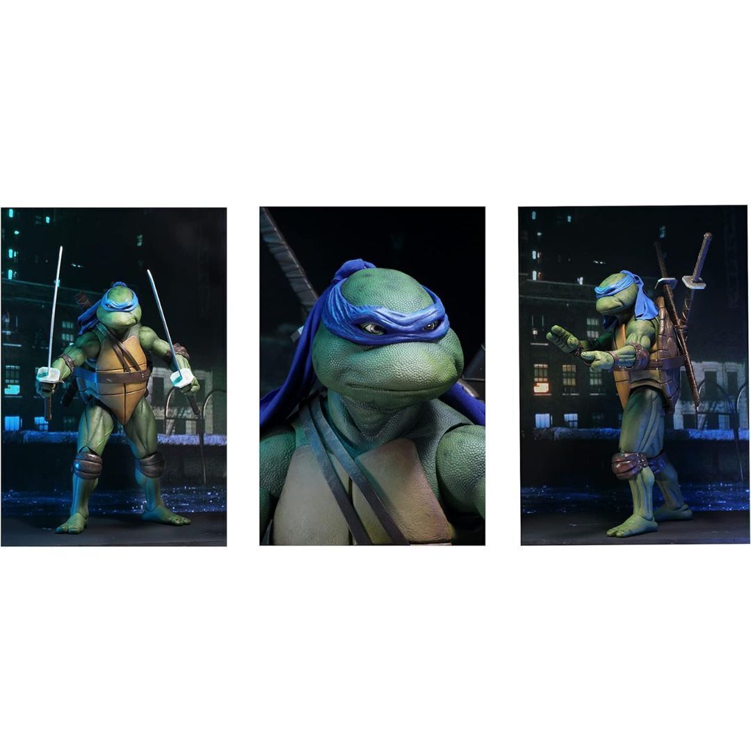 Neca Teenage Mutant Ninja Turtles 1990 Movie 16.5-Inch Leonardo Action Figure with Katana