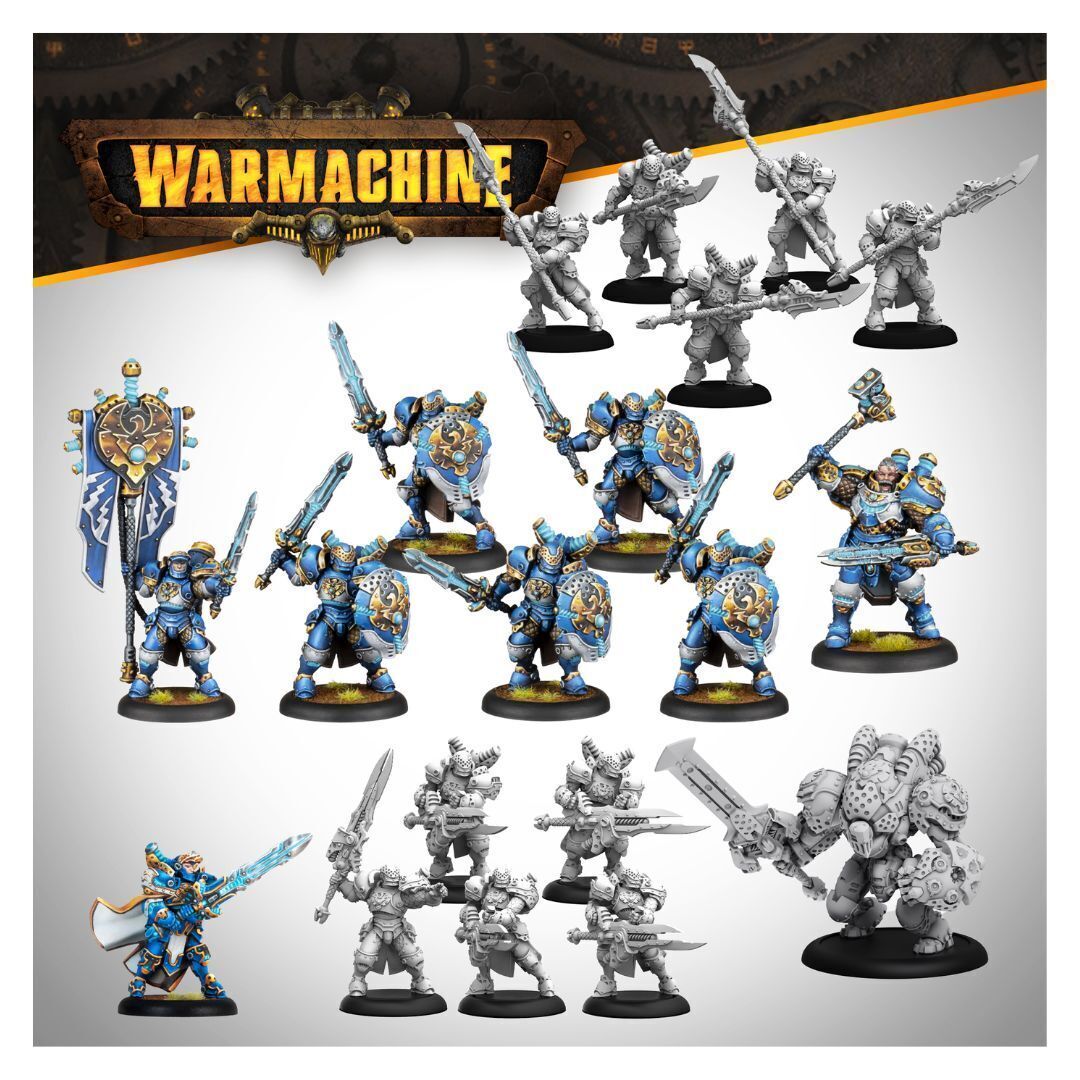 Steamforged Games Warmachine Cygnar Storm Legion Core Expansion Game Bundle