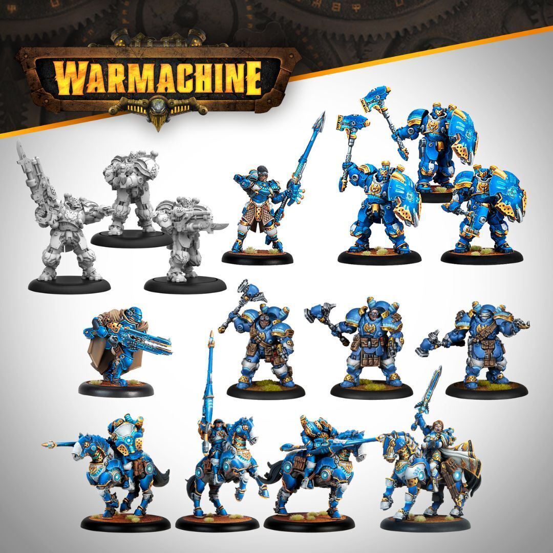 Steamforged Games Warmachine Cygnar Storm Legion Core Expansion Game Bundle