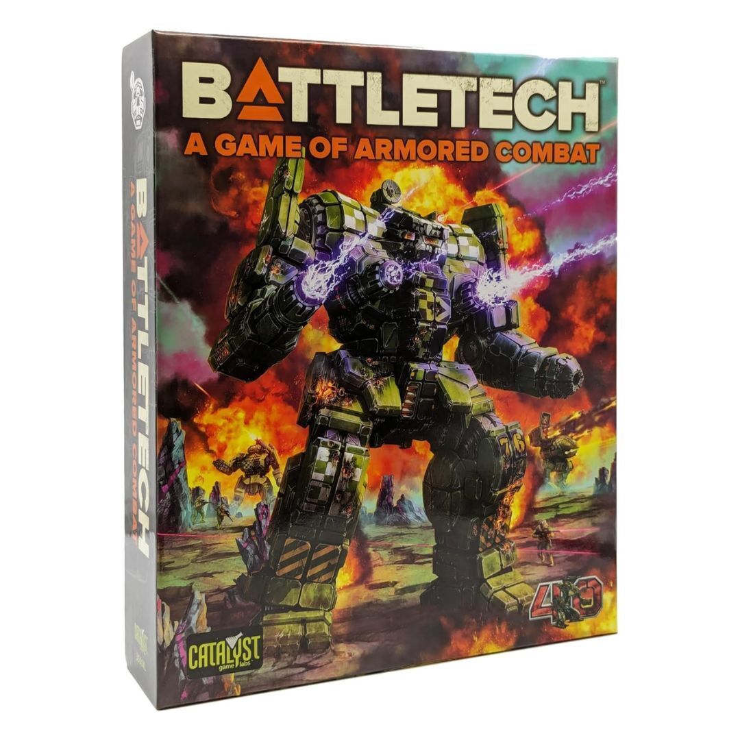BattleTech Game of Armored Combat 40th Anniversary by Catalyst Game Labs