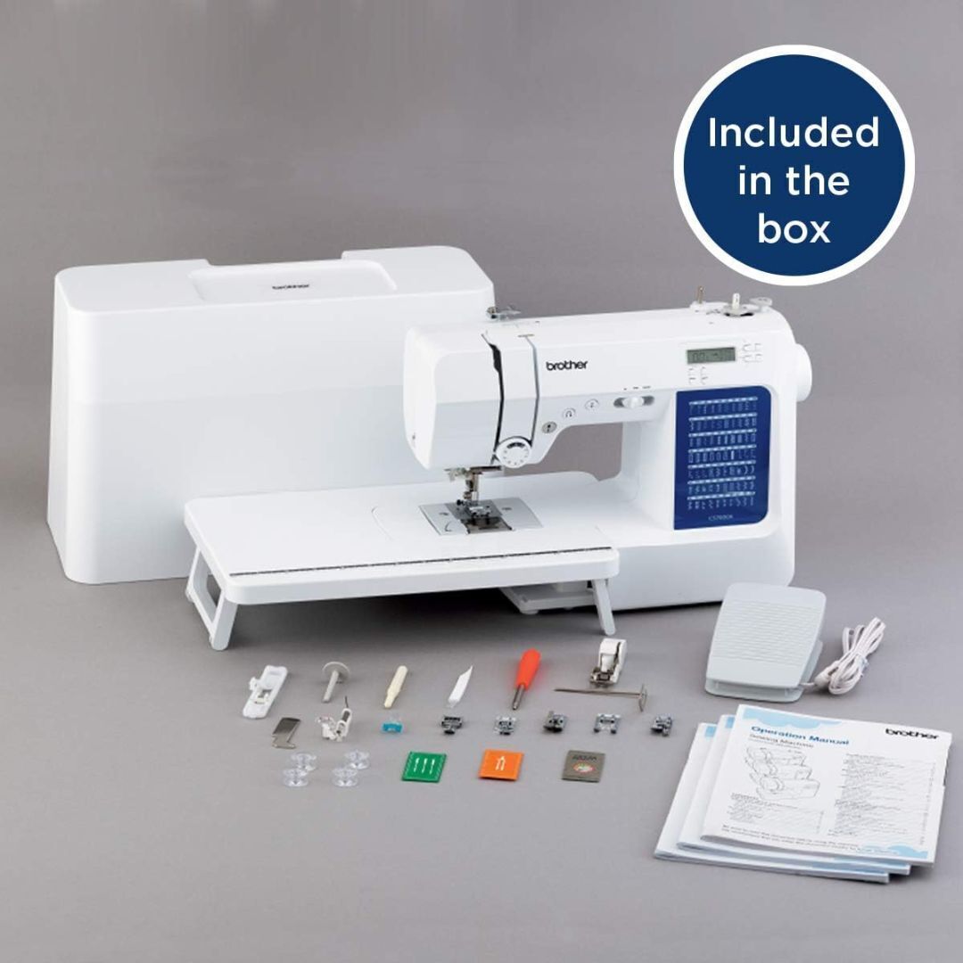 Brother CS7000X Computerized Sewing and Quilting Machine (White)
