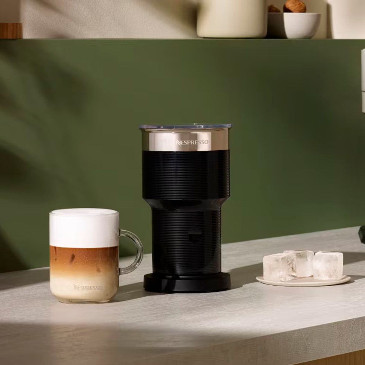 Nespresso Aeroccino XL Milk Frother with Three Styles of Milk Froth and Auto Shut-Off Feature