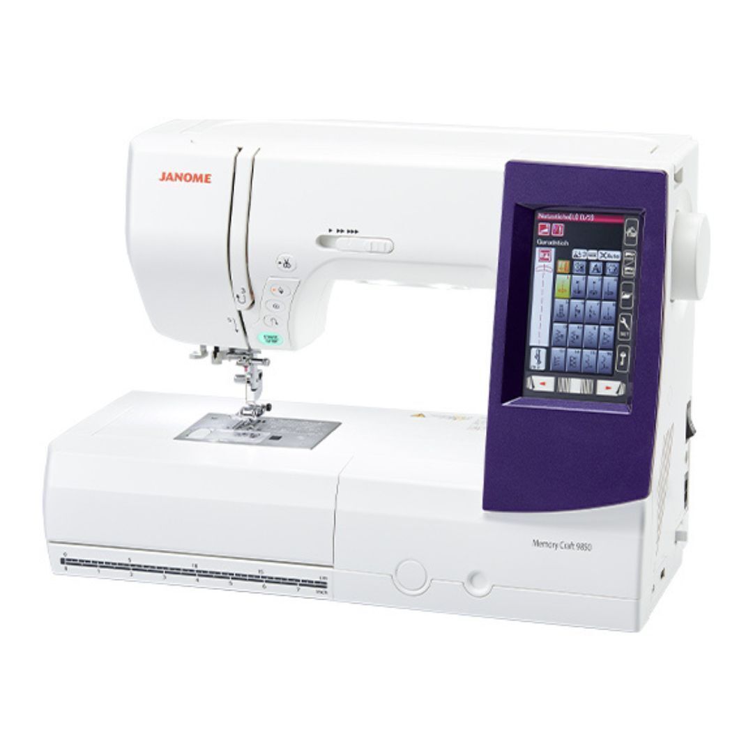 Janome Horizon Memory Craft 9850 Embroidery and Sewing Machine