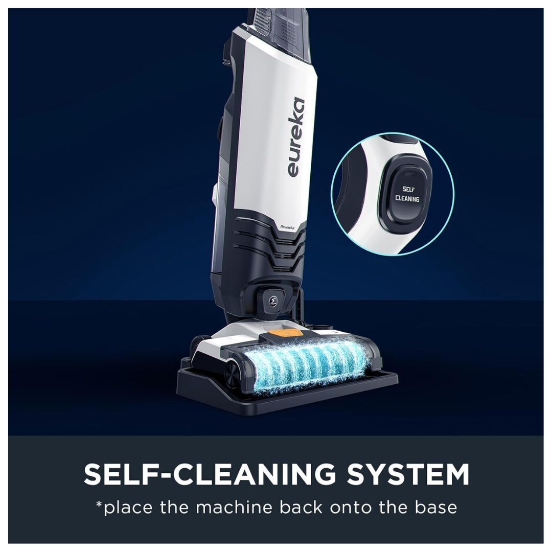 Eureka All in One Wet Dry Vacuum Cleaner and Mop for Multi-Surface (Black/White)