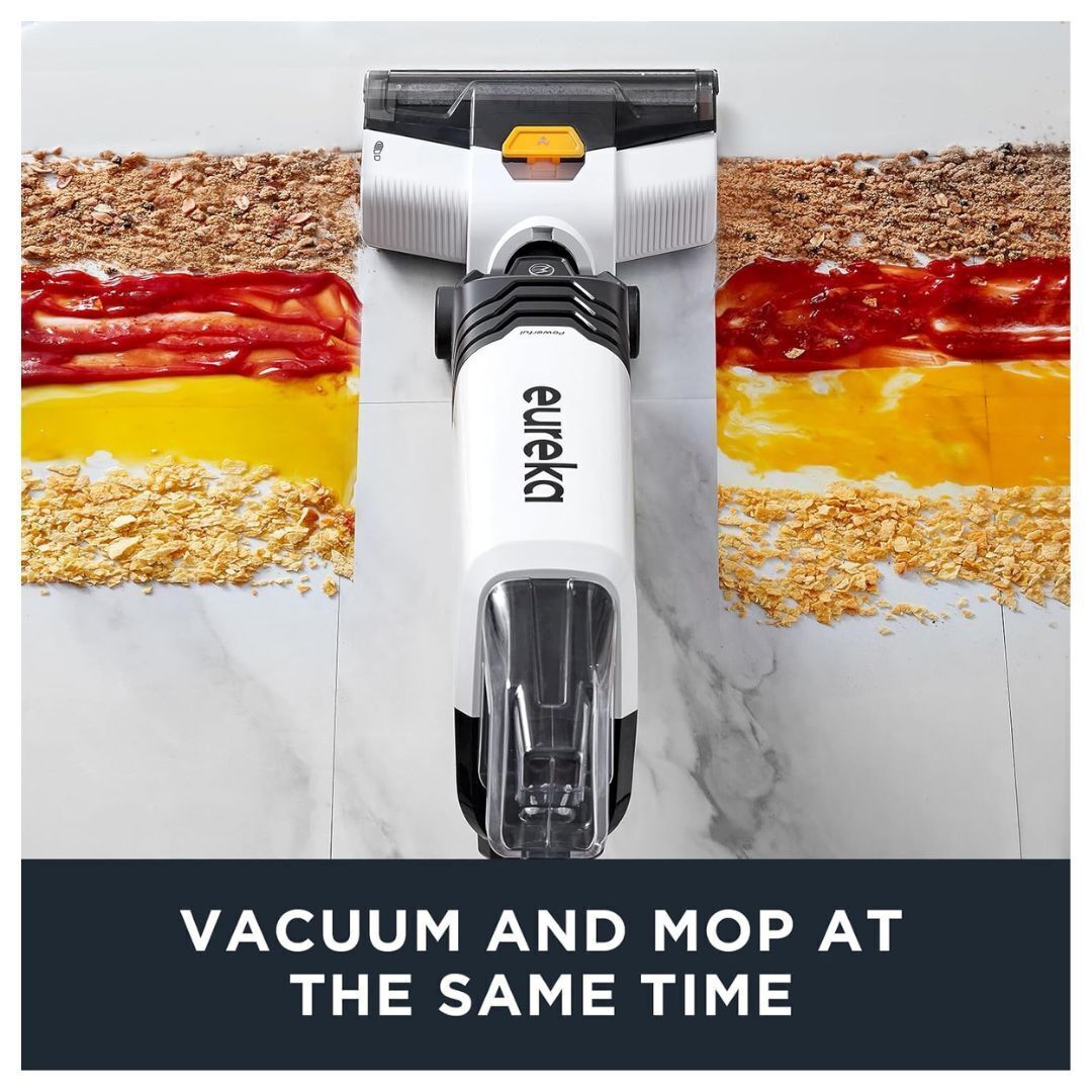 Eureka All in One Wet Dry Vacuum Cleaner and Mop for Multi-Surface (Black/White)