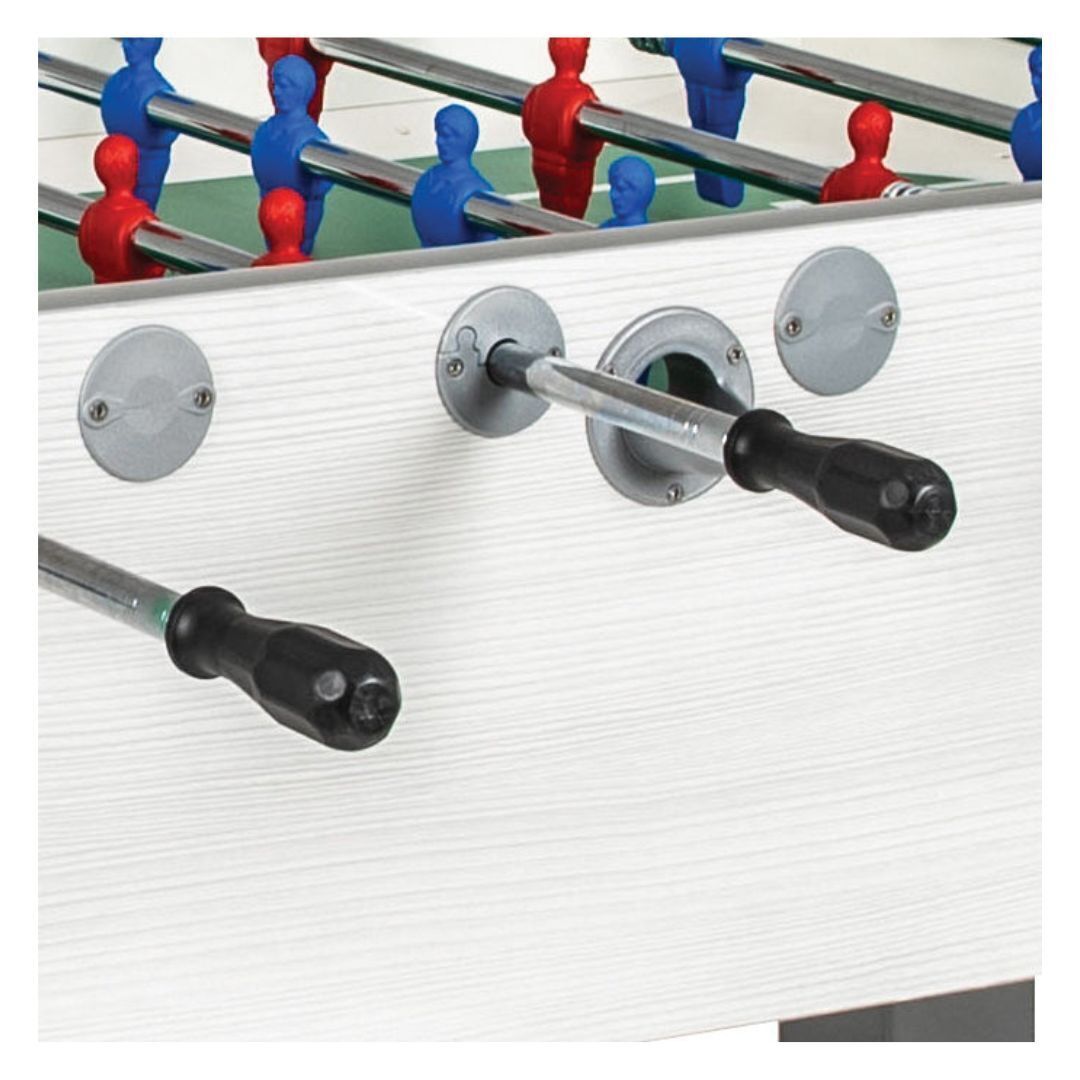 Garlando - G-500 Weatherproof Indoor & Outdoor Premium Foosball Table (White)