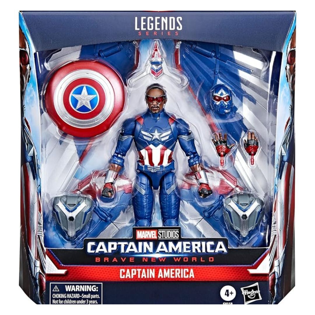 Hasbro Marvel Brave New World Captain America Deluxe 6 Inch Action Figure
