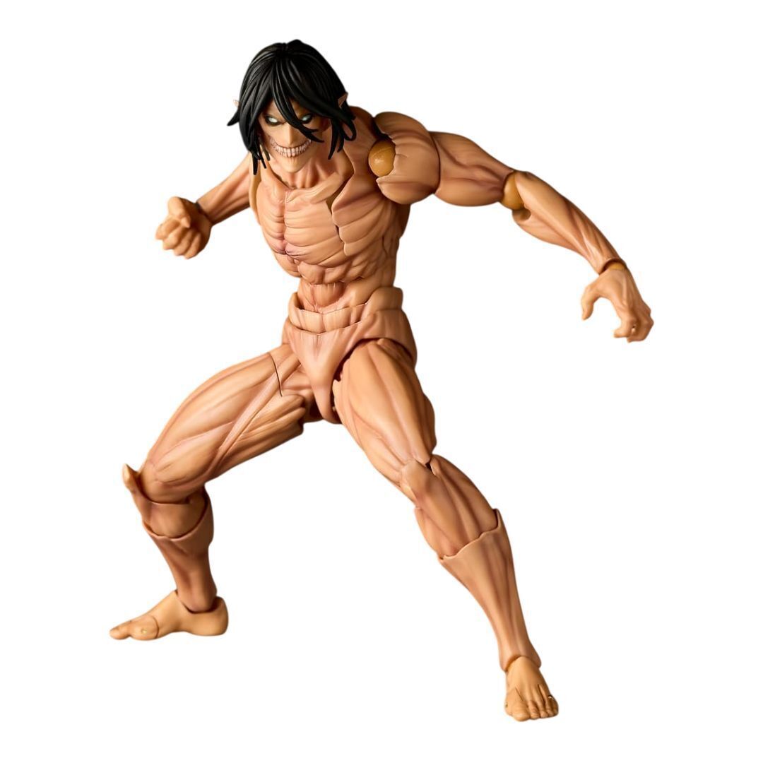 Kaiyodo Revoltech Amazing Yamaguchi Attack on Titan Eren Yeager Action Figure