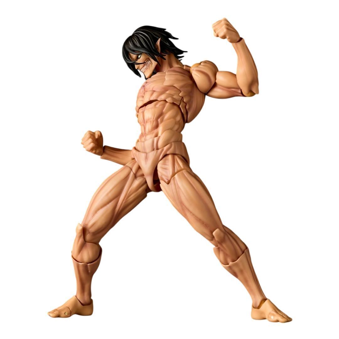 Kaiyodo Revoltech Amazing Yamaguchi Attack on Titan Eren Yeager Action Figure