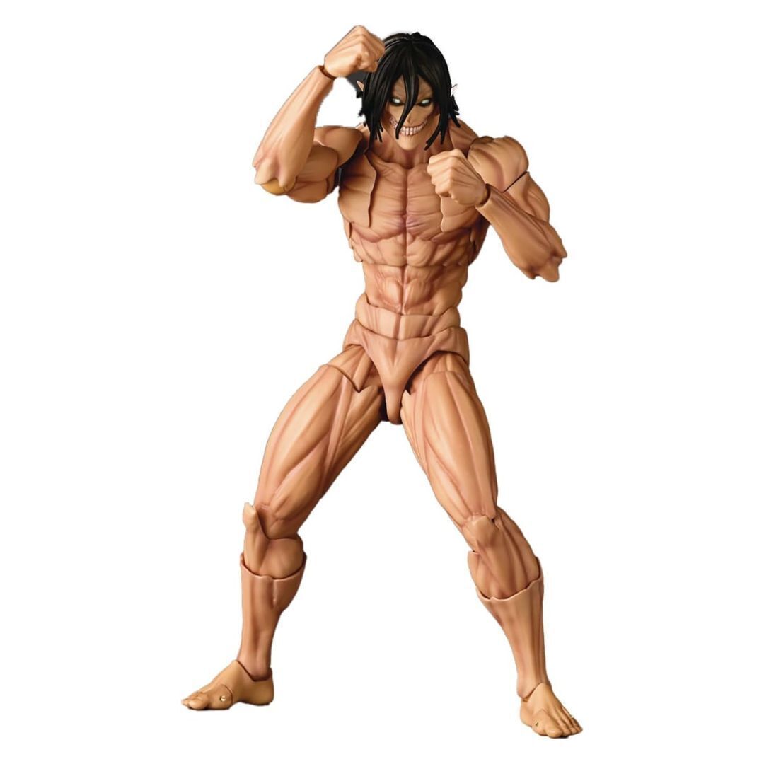 Kaiyodo Revoltech Amazing Yamaguchi Attack on Titan Eren Yeager Action Figure