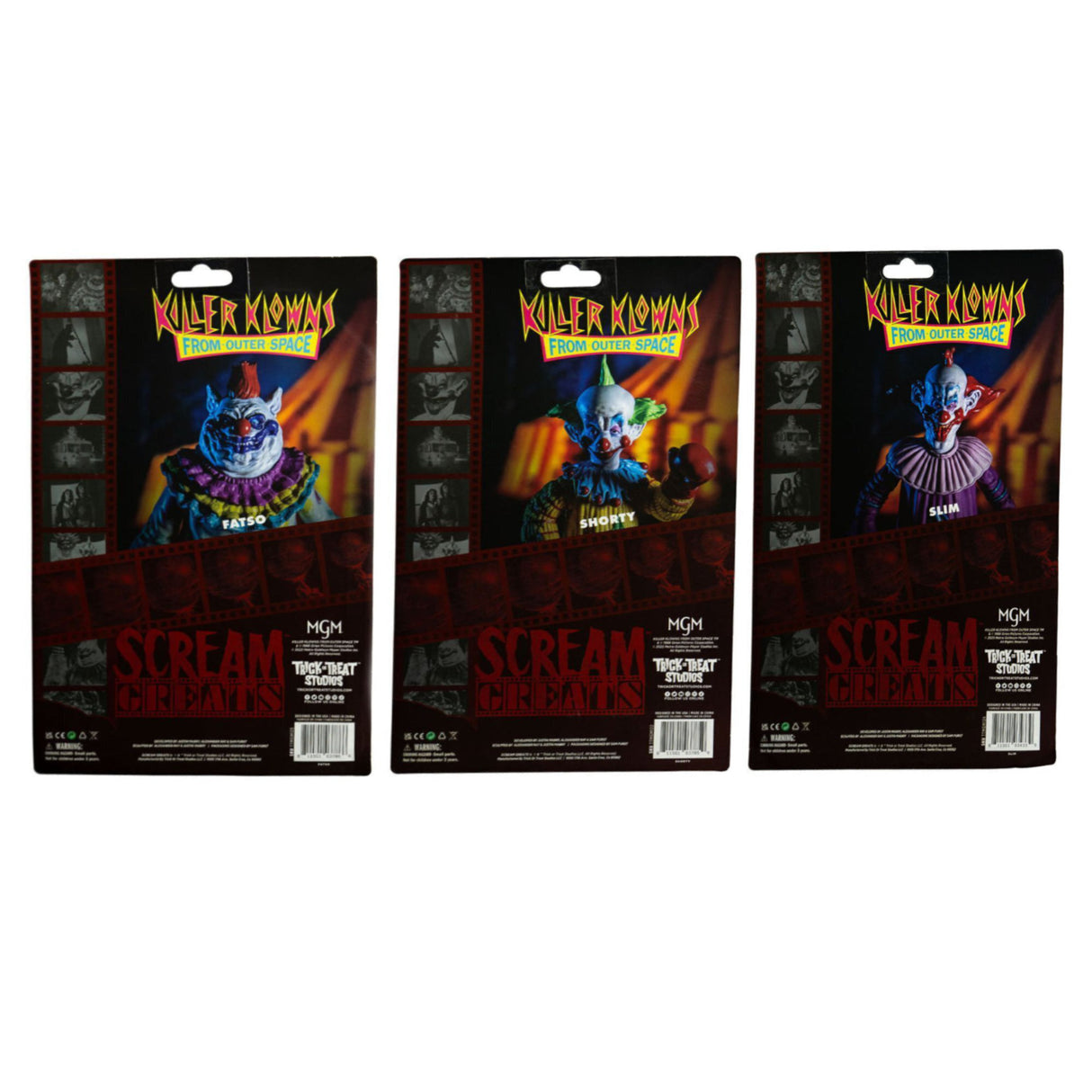 Scream Greats - Killer Klowns from Outer Space - Figurine Bundle