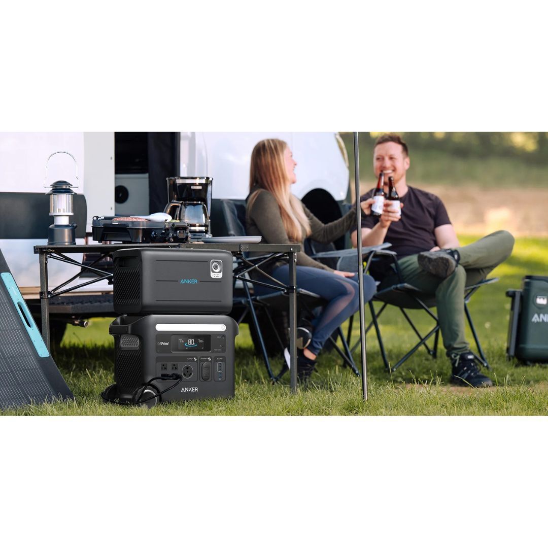 Anker SOLIX F2600 + BP2600 Expansion Battery - 5120Wh | 2400W