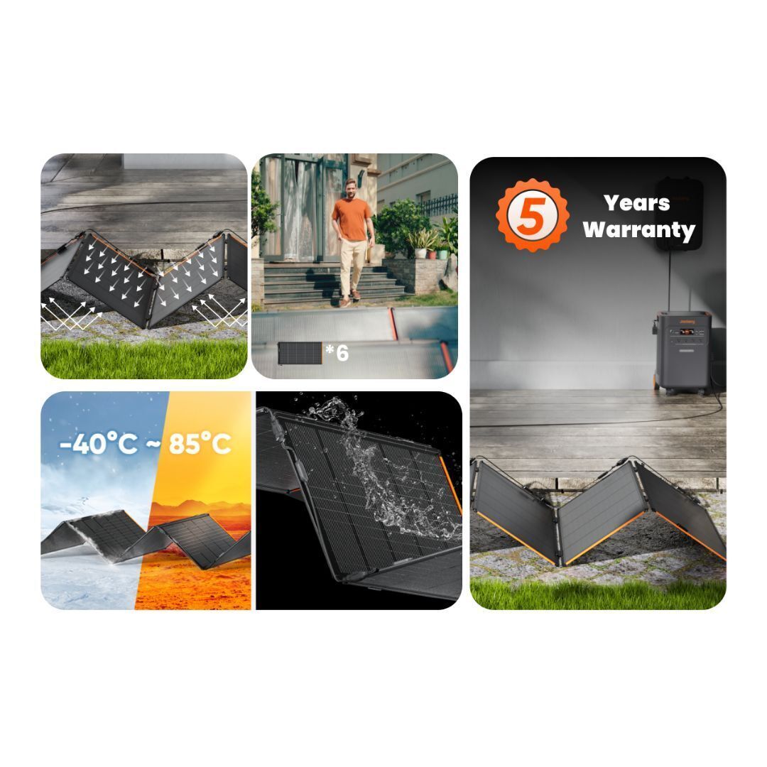 Jackery SolarSaga 500 X 500W Portable Design IP68 Rated Waterproof Solar Panel