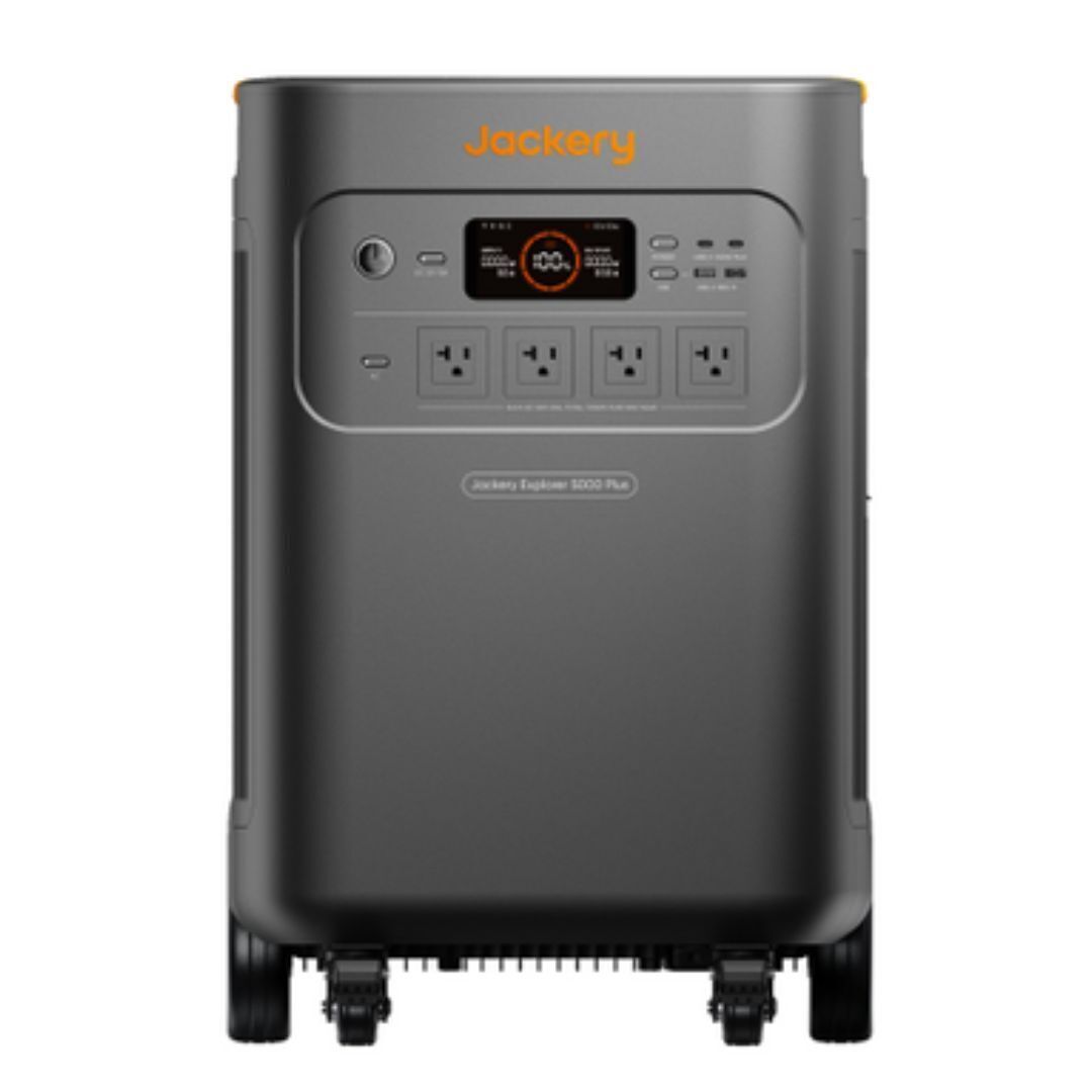 Jackery Explorer 5000 Plus Power Station with Two 500x Solar Panels