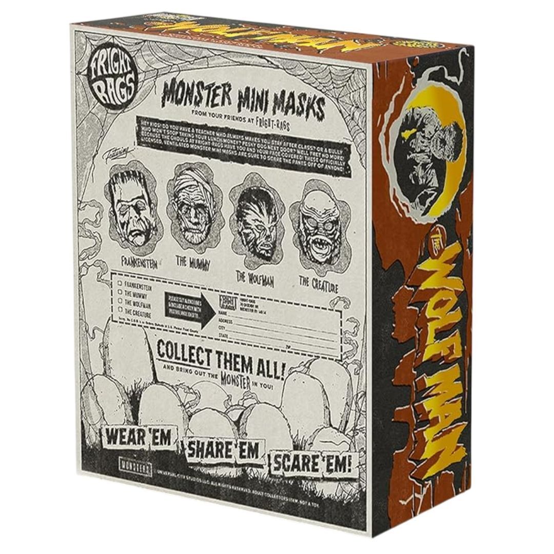 Fright-Rags Universal Monsters: Wolf Man (Basil Gogos Ver.) PX Mini-Mask