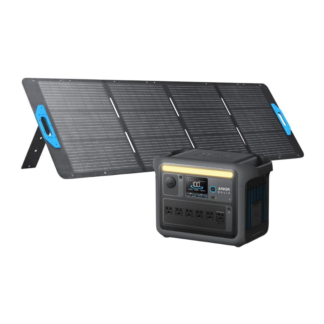 Anker SOLIX C1000X Solar Generator + 400W Solar Panel