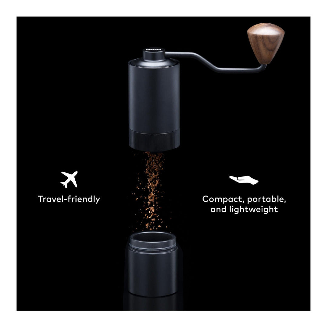 CW-HCG ChefWave Aluminum Alloy Manual Conical Burr Coffee Grinder Bundle