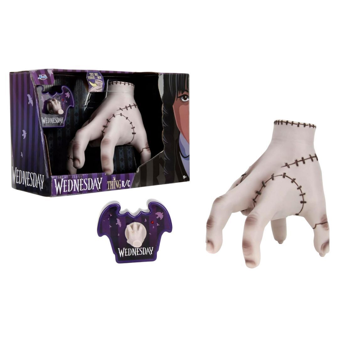 Jada Toys Wednesday Addams Thing RC Life-Size Remote Control Partner