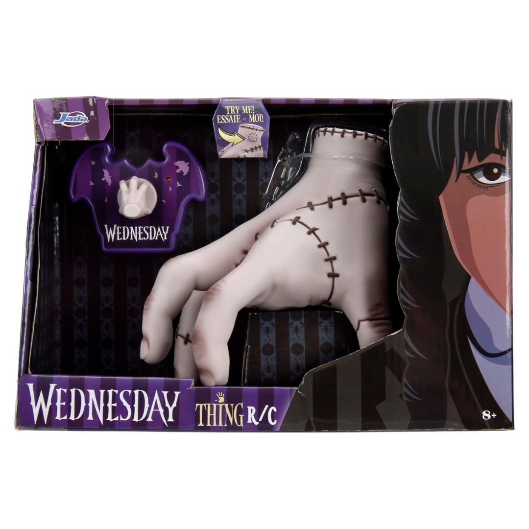 Jada Toys Wednesday Addams Thing RC Life-Size Remote Control Partner